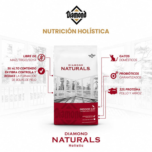 DIAMOND NATURALS INDOOR CAT (CHICKEN & RICE)