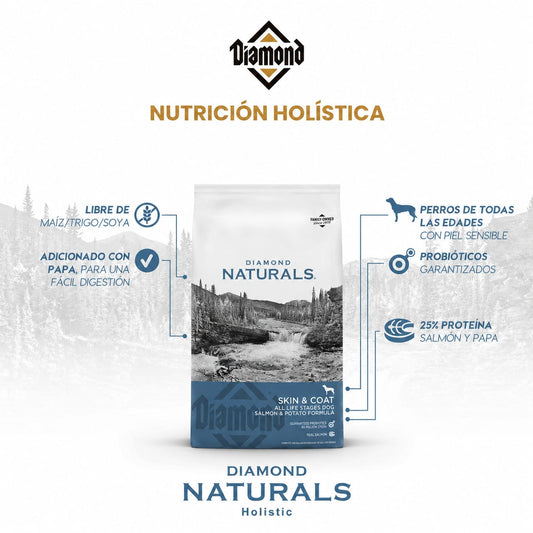 DIAMOND NATURALS SKIN & COAT (SALMON & POTATO)