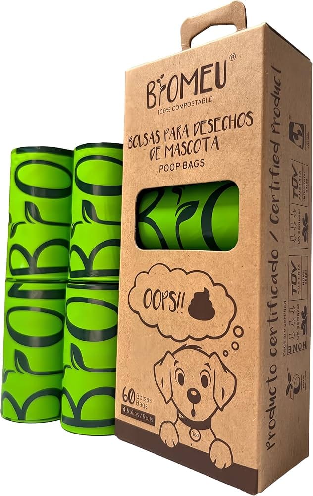 CAJA DE BOLSAS COMPOSTABLES BIOMEU