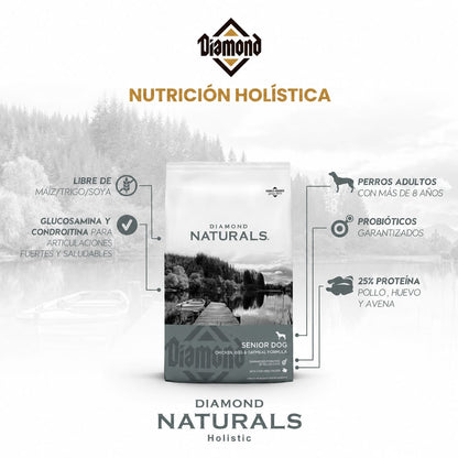 DIAMOND NATURALS SENIOR DOG (CHICKEN, EGG & OATMEAL)