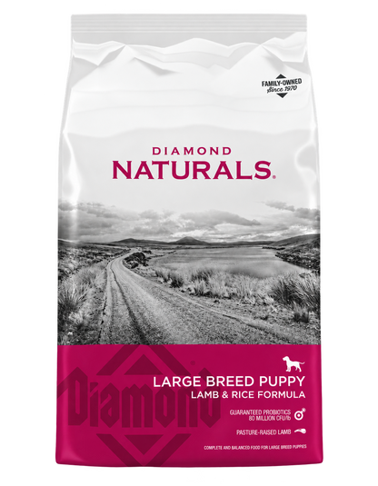 DIAMOND NATURALS LARGE PUPPY (LAMB)