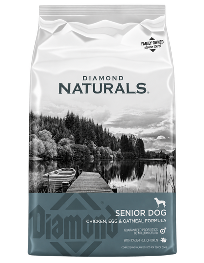 DIAMOND NATURALS SENIOR DOG (CHICKEN, EGG & OATMEAL)