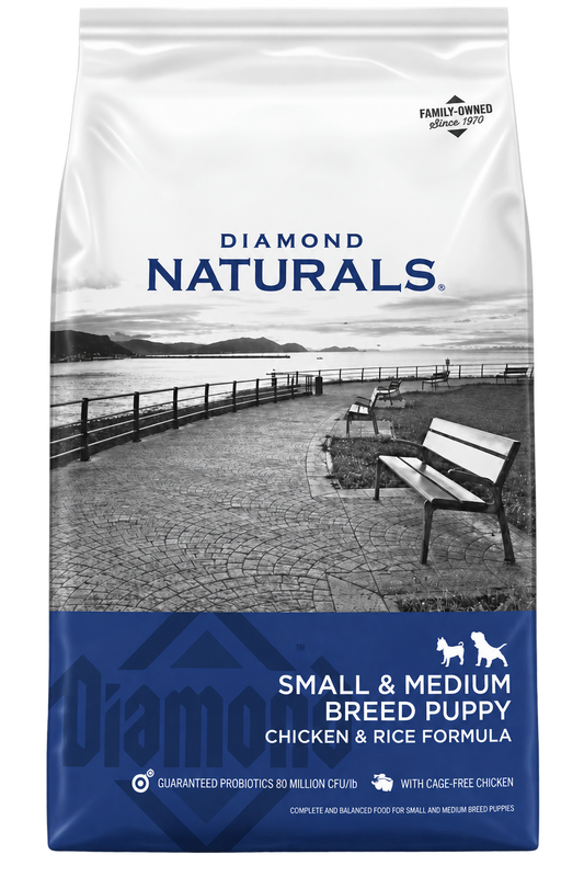 DIAMOND NATURALS SMALL & MEDIUM PUPPY (CHICKEN)
