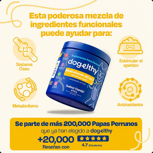 DOGELTHY MULTIVITAMIN 20 EN 1