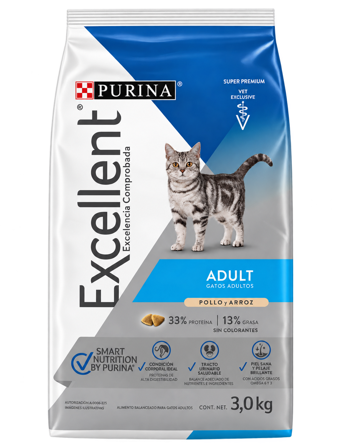 EXCELLENT GATO ADULTO
