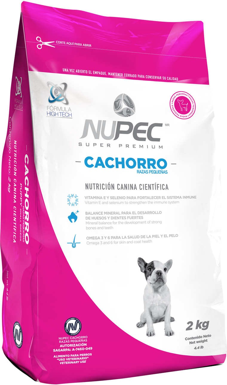 NUPEC CACHORRO RAZA PEQUEÑA