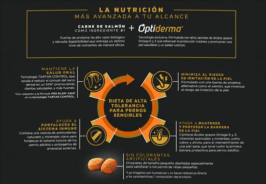 PRO PLAN ADULTO SENSITIVE RAZA PEQUEÑA