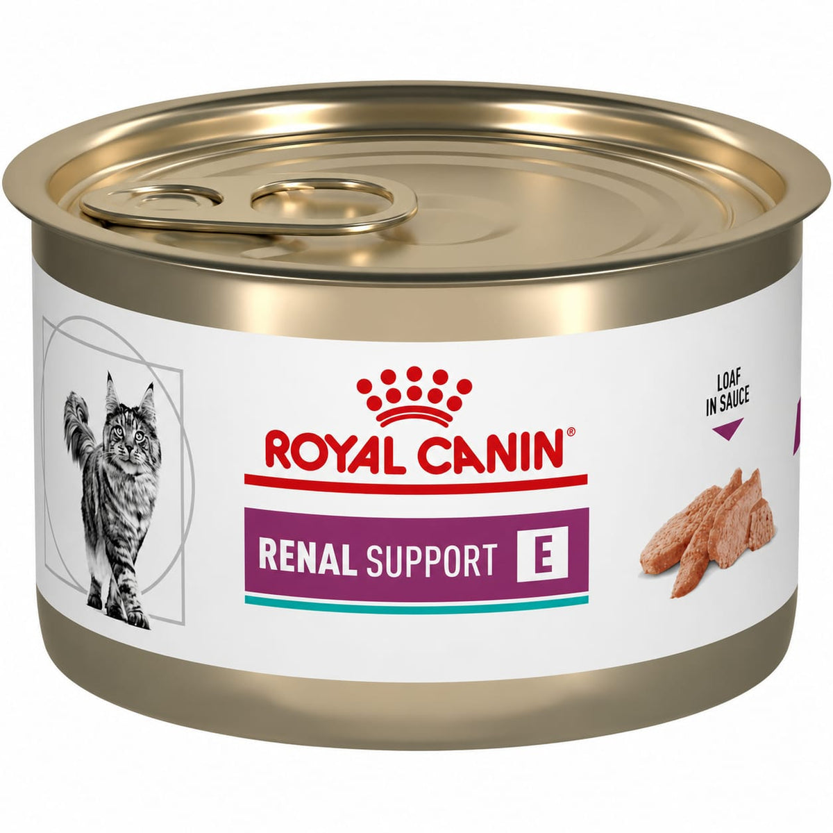 ROYAL CANIN RENAL SUPPORT E FELINE LATA